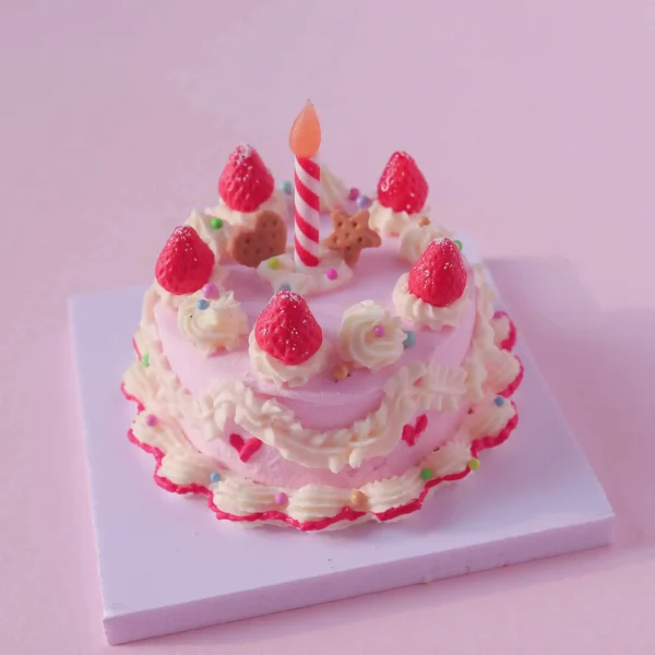 Vintage Charm Clay Cake Kit - Air Dry Clay with Cream Clay Elegance