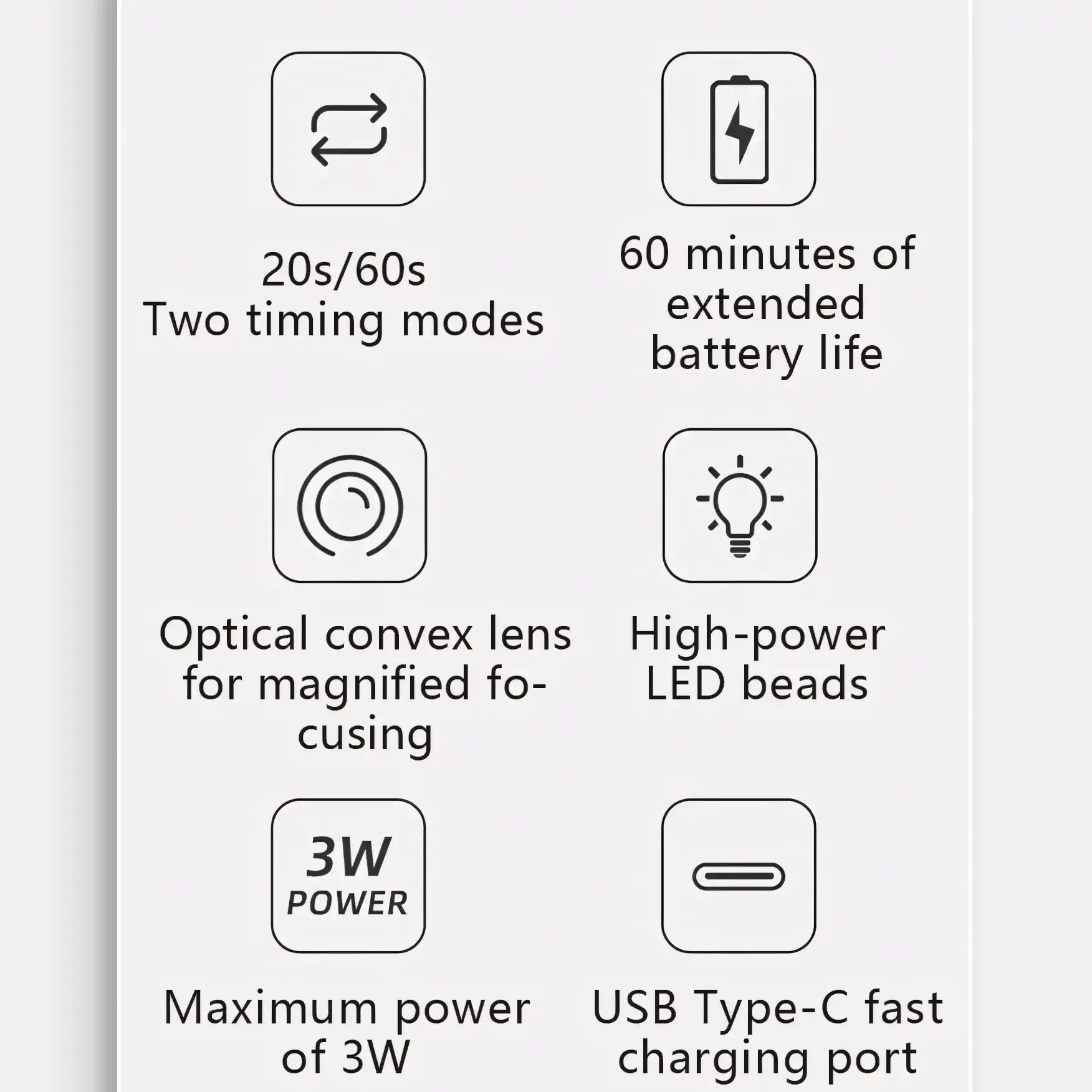 Dual-Mode UV Clay Curing Lamp - Efficient & Portable Resin Drying