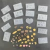 Miniature Clay Food Molds Set - 15 Pieces for Perfect Dessert Decorations Miniature Clay Food Molds Set - 15 Pieces for Perfect Dessert Decorations