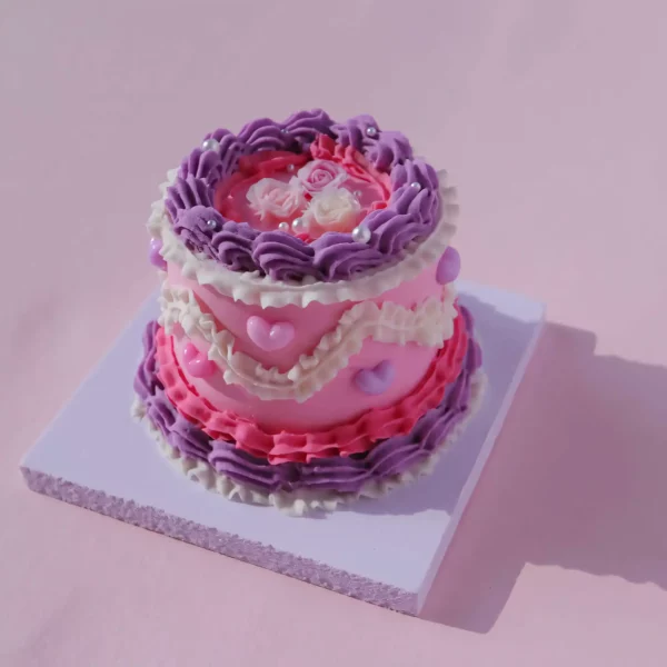 Pastel Princess Air Dry Clay Cake Kit - Shape, Decorate, Admire