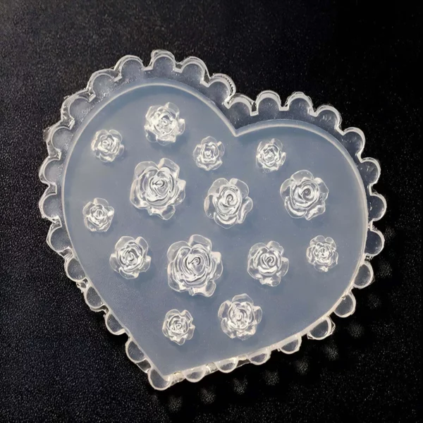 Silicone Clay Flower Molds - Create Miniature Floral Decorations Quickly