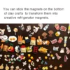 DIY Clay Art Magnets: 6mm*2mm Strong Magnetic Attachment DIY Clay Art Magnets: 6mm*2mm Strong Magnetic Attachment