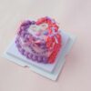 Enchanted Dual-Tone Heart Mini Cake Kit Purple & Pink Air Dry Clay with Elegant Finishes Enchanted Dual-Tone Heart Mini Cake Kit Purple & Pink Air Dry Clay with Elegant Finishes