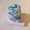 Spring Blossom Mini Clay Cake Kit: Blue Heart with Floral Accents Spring Blossom Mini Clay Cake Kit: Blue Heart with Floral Accents