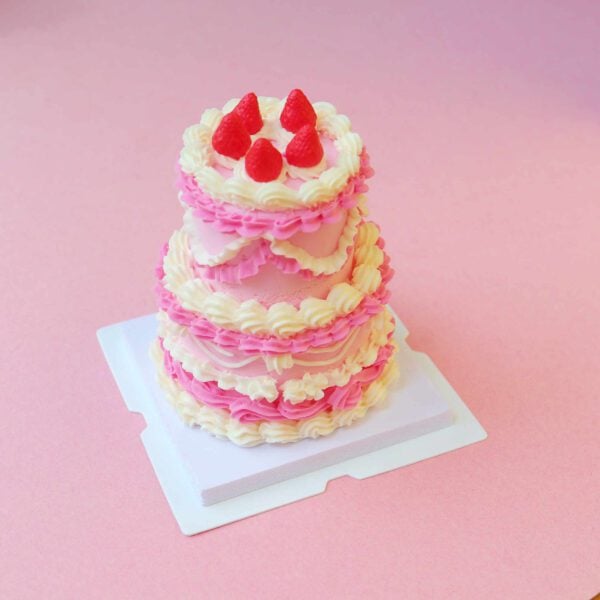 Charming Pink Mini Cake Set: Perfect Gift with Dual Layer Design