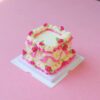 Flexible Mini Clay Cake Kit: Two Base Options with Layered or Square Design Flexible Mini Clay Cake Kit: Two Base Options with Layered or Square Design