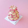 Flexible Mini Clay Cake Kit: Two Base Options with Layered or Square Design Flexible Mini Clay Cake Kit: Two Base Options with Layered or Square Design