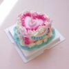 Elegant Mini Heart Cake Kit: Perfect Gift with Sparkling Accents Elegant Mini Heart Cake Kit: Perfect Gift with Sparkling Accents