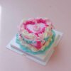 Elegant Mini Heart Cake Kit: Perfect Gift with Sparkling Accents Elegant Mini Heart Cake Kit: Perfect Gift with Sparkling Accents