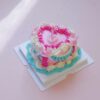 Elegant Mini Heart Cake Kit: Perfect Gift with Sparkling Accents Elegant Mini Heart Cake Kit: Perfect Gift with Sparkling Accents