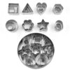 Ultimate Stainless Steel Magic Mold Set - 24 Tools, 8 Shapes for Clay and Baking Ultimate Stainless Steel Magic Mold Set - 24 Tools, 8 Shapes for Clay and Baking