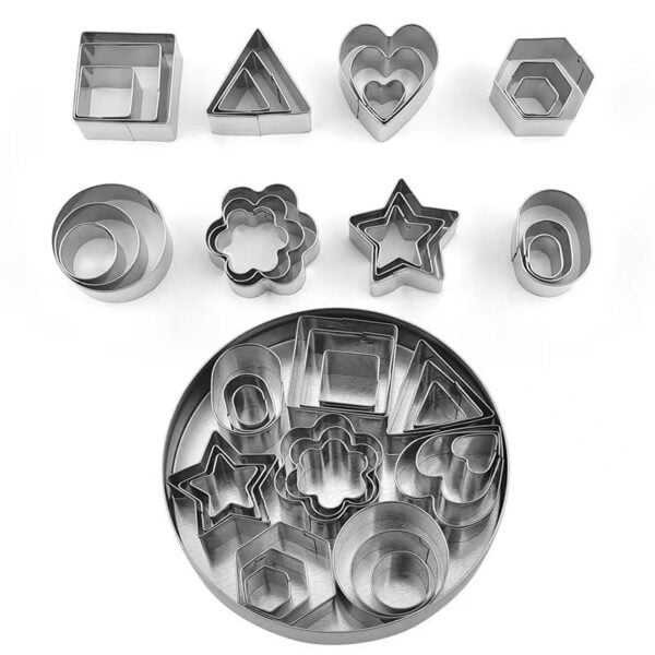 Alternative view of Ultimate Stainless Steel Magic Mold Set - 24 Tools, 8 Shapes for Clay and Baking