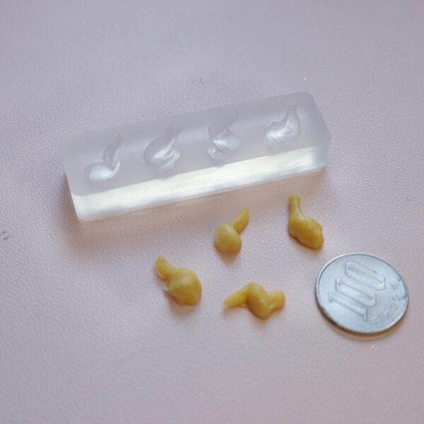 Realistic Mini Drumstick Mold: Craft Perfect Tiny Chicken Legs