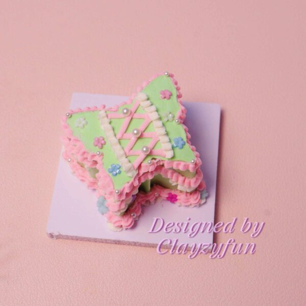 Fluttering Dreams: A Butterfly Cake Adorned with Pearls and Blooms