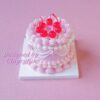 Miniature Cherry Cake Kit Soft Pink and White Icing with Delightful Cherries Miniature Cherry Cake Kit Soft Pink and White Icing with Delightful Cherries