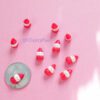 Miniature Strawberry Snowmen: Whimsical Clay Creations(10 packs) Miniature Strawberry Snowmen: Whimsical Clay Creations(10 packs)