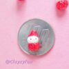 Miniature Strawberry Snowmen: Whimsical Clay Creations(10 packs) Miniature Strawberry Snowmen: Whimsical Clay Creations(10 packs)
