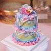Two-Tier Butterfly Ribbon Cake DIY Kit – Create Stunning Dessert Art Two-Tier Butterfly Ribbon Cake DIY Kit – Create Stunning Dessert Art