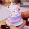 Create a Magical Miniature Masterpiece with the Purple Heart Mini Cake DIY Kit! Create a Magical Miniature Masterpiece with the Purple Heart Mini Cake DIY Kit!