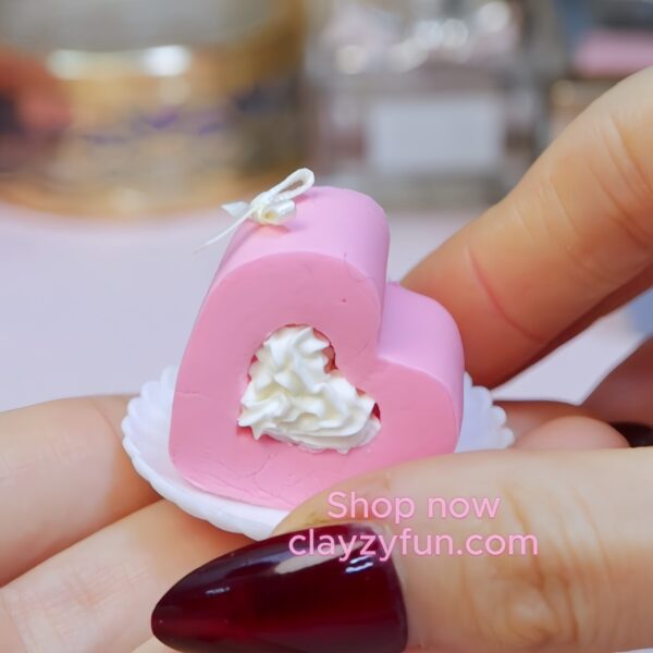 Tiny Love Treats: Create a Beautiful Pink Heart Cake with Buttercream Frosting