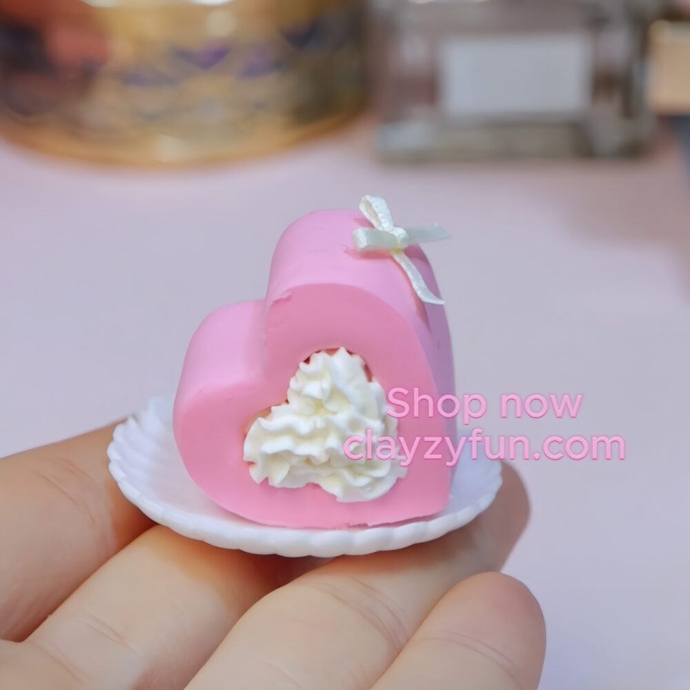 Tiny Love Treats: Create a Beautiful Pink Heart Cake with Buttercream ...