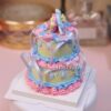 Two-Tier Butterfly Ribbon Cake DIY Kit – Create Stunning Dessert Art Two-Tier Butterfly Ribbon Cake DIY Kit – Create Stunning Dessert Art