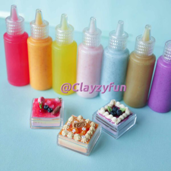 Simulated Transparent Fruit Jam with Realistic Fruit Pieces