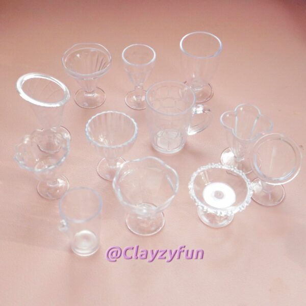 The Perfect Match for Fruit Ice Cream: Stylish Clear Dessert Cups