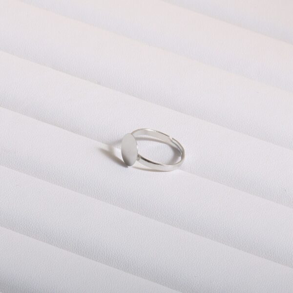 Alternative view of Transform Clay Art into Wearable Jewelry with 10 Adjustable Titanium Ring Bases