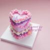 Lovely Mini Cake Kit with Heart Shape, Pearls, Butterflies, and Ribbons Lovely Mini Cake Kit with Heart Shape, Pearls, Butterflies, and Ribbons