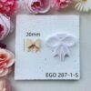 Mini Bow Polymer Clay Cutters Mini Bow Polymer Clay Cutters